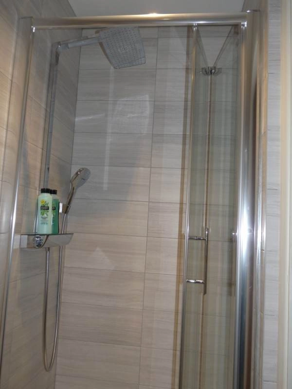 Merlyn-bi-fold-shower-door-Grohe-exposed-shower