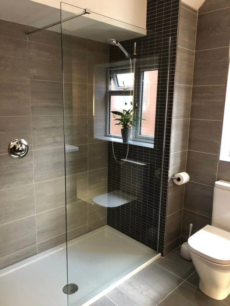 Walk in shower