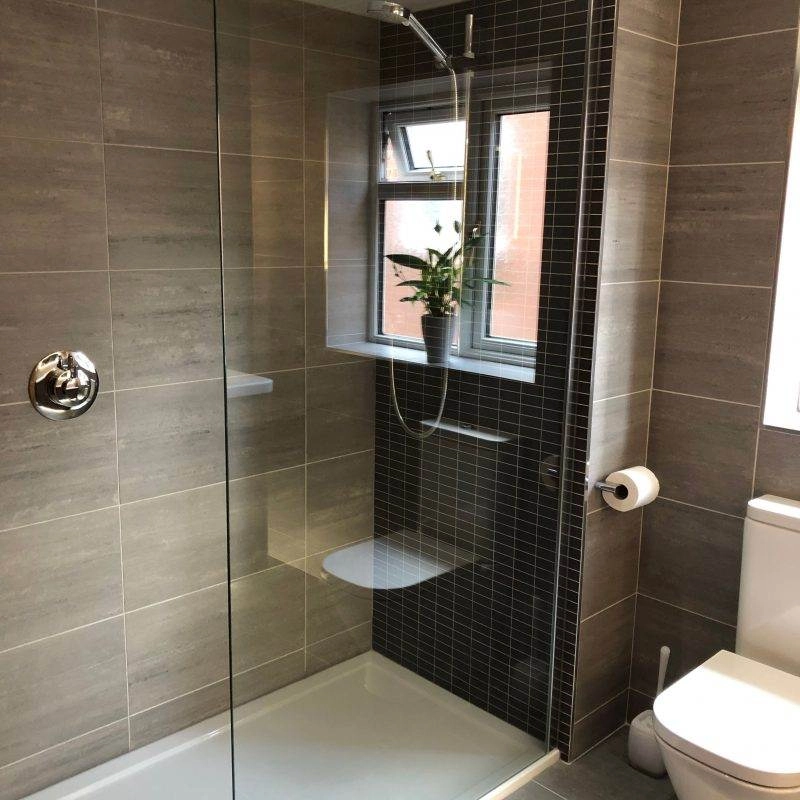 Walk in shower