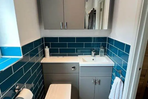 Ensuite with Fitted Furniture and Shower Enclosure