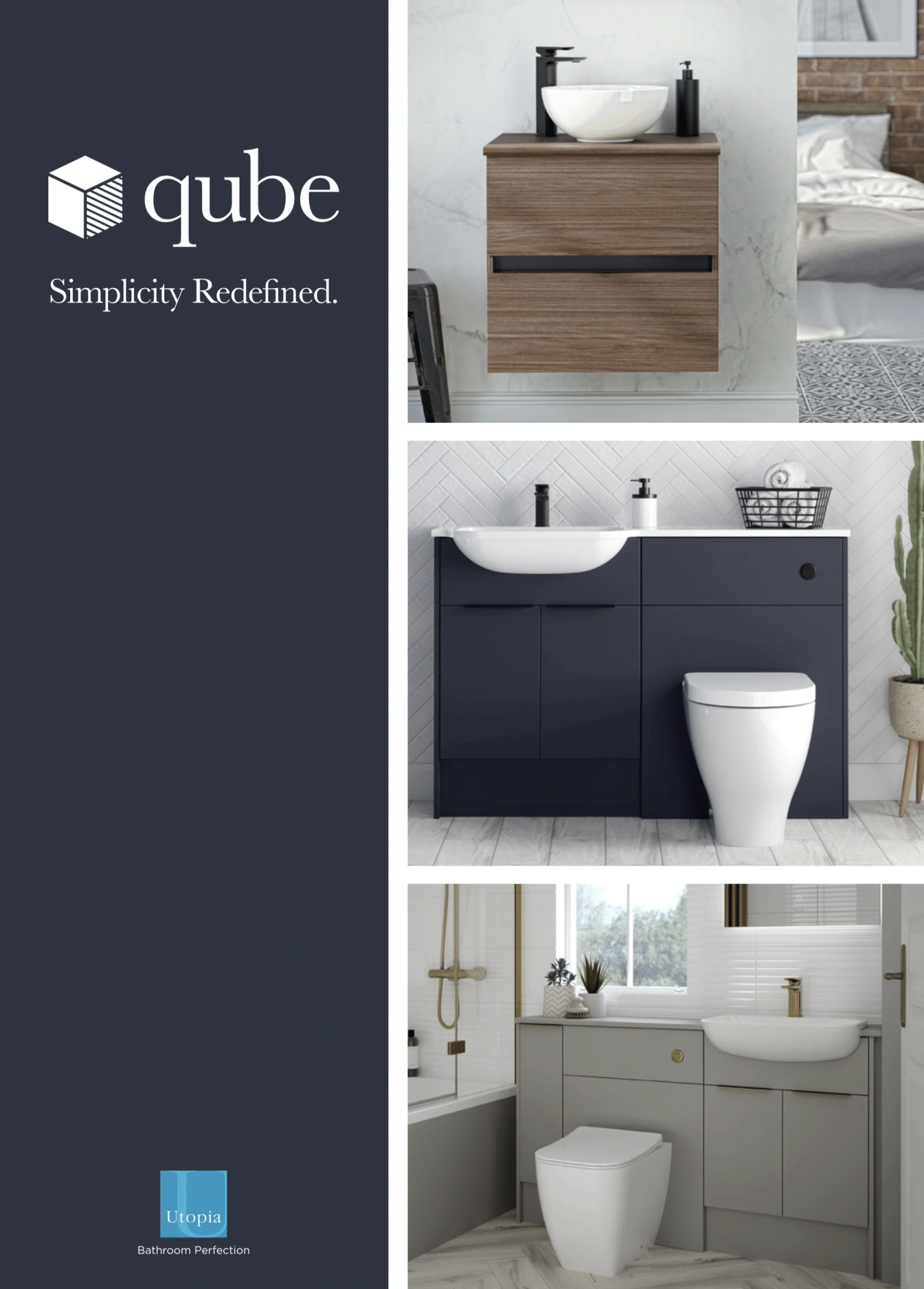 Qube Bathrooms brochure
