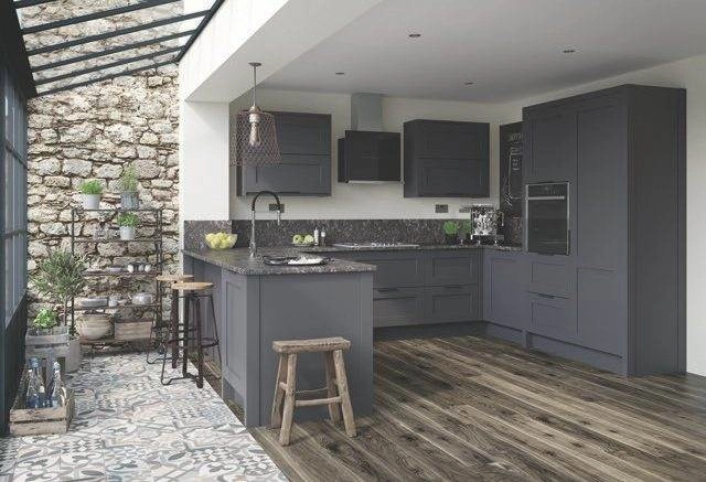 Modern/Contemporary Smooth Painted Shaker
